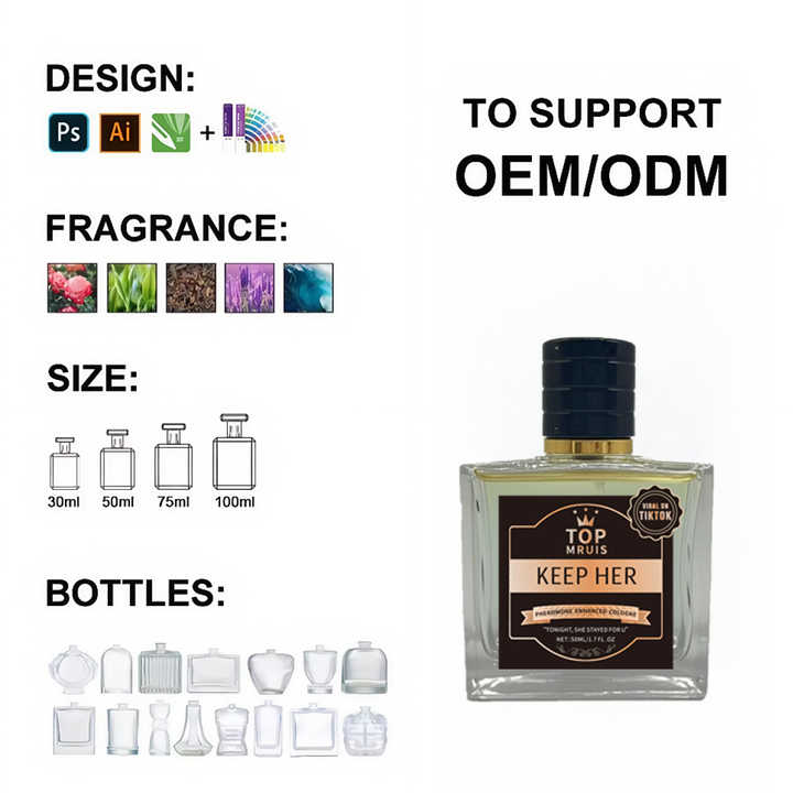 MRUIS for Her a Pheromone Infused Perfume for Her - Elegance Extra Strength Formula Exclusive Gnite the Stir Charm Magnetic عطر MRUIS للنساء، عطر مُشبّع بالفيرومونات - تركيبة أنيقة فائقة القوة، سحر مغناطيسي حصري من Gnite the Stir