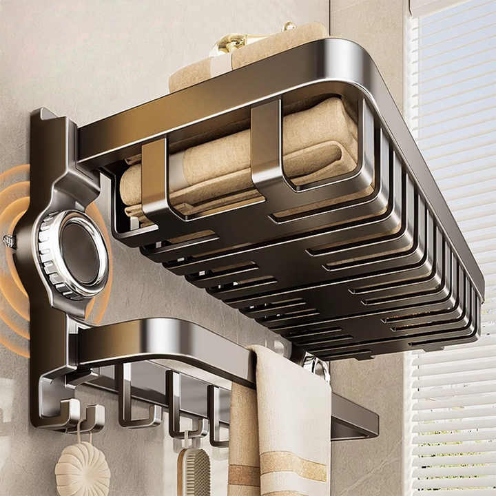 folding napkins rack