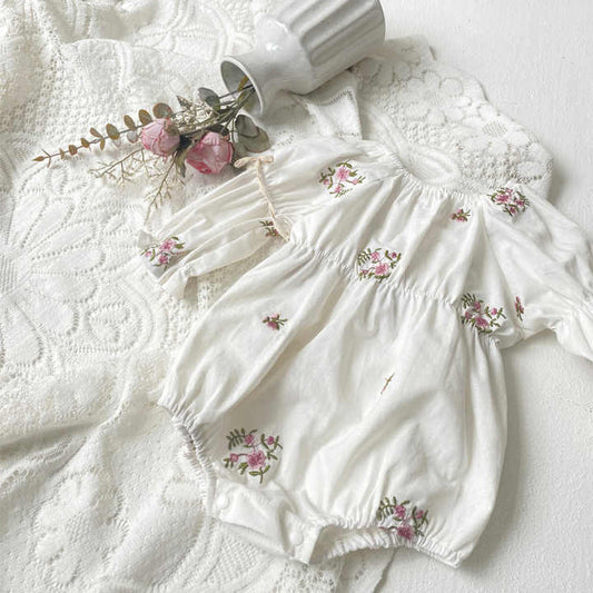 Clothes Elastic Collar Baby Clothes Girls for Kids-ملابس أطفال حديثي