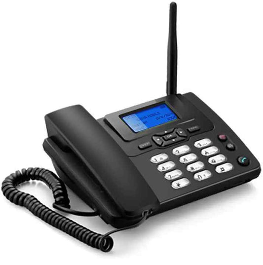Landline Phone with    هاتف أرضي مزود بفتحة بطاقة