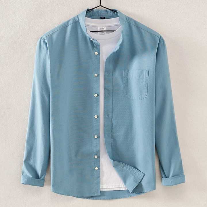 Men's Plain Oxford Shirts 