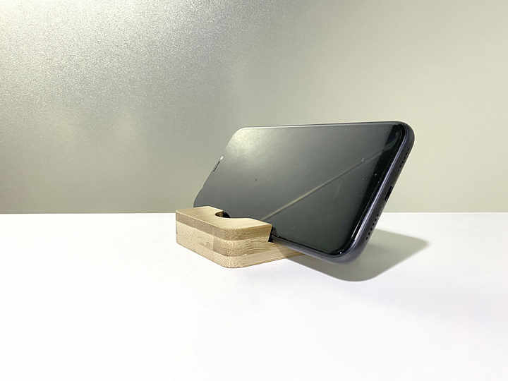Natural Bamboo Multifunctional Customizable Mobile 