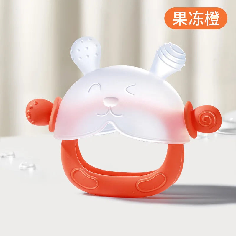 Baby Teether Soft Toy -لعبة عضاضة هانيوان الناعمة للأطفال