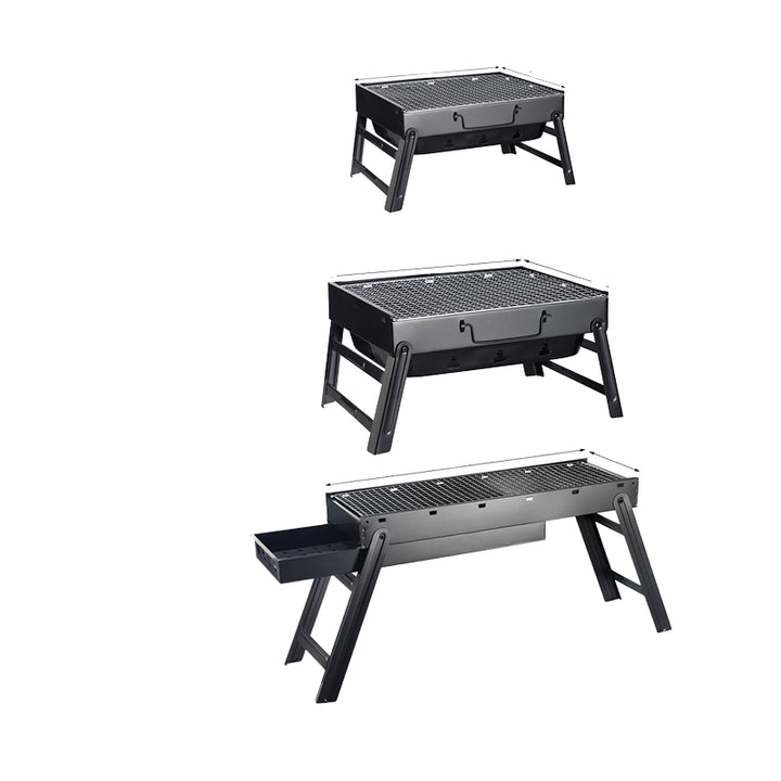Portable Foldable Multifunctional BBQ Grill for Outdoor 