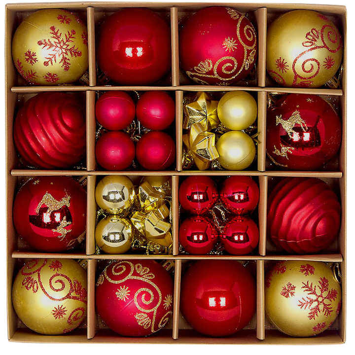 A piece of Christmas tree ornament 