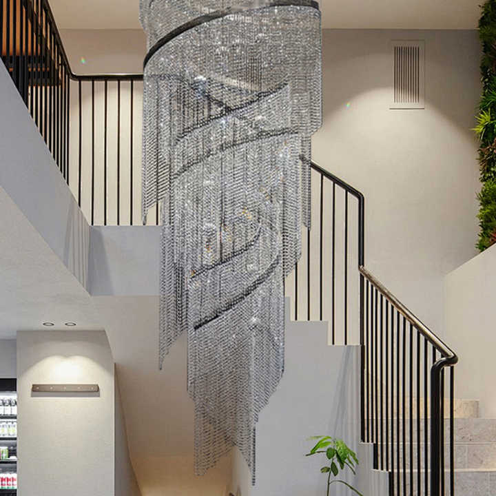 Modern crystal chandelier for banquet decoration 