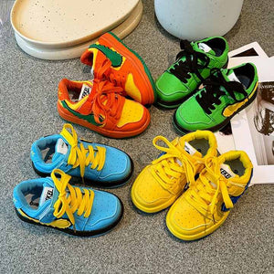 Sport. New fashion kids' sneakers. 