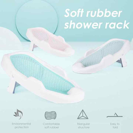 Newborn Support Seat Mat Foldable -وسادة حوض استحمام محمولة للأطفال