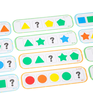 Montessori Unisex Box 2024, Wooden Color, Geometric 