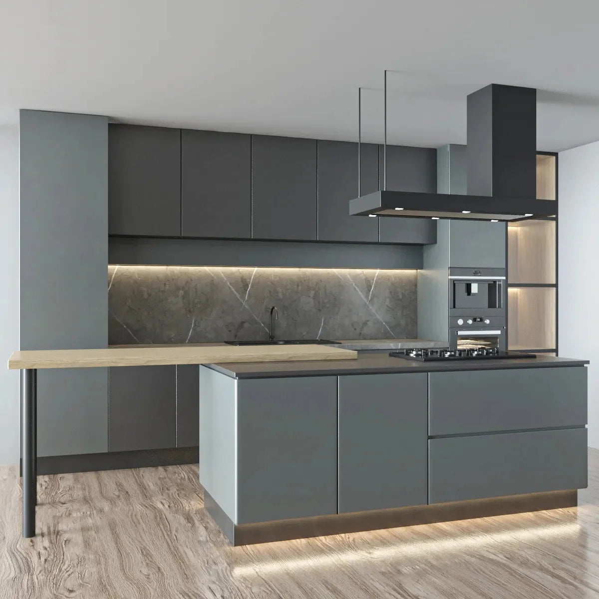 Complete set of kitchen furniture 