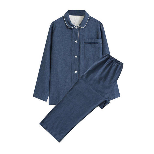 Men's loose cotton pajamas 