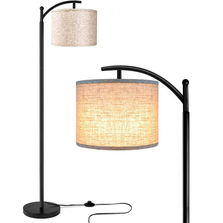 Three-level standing lamp 
