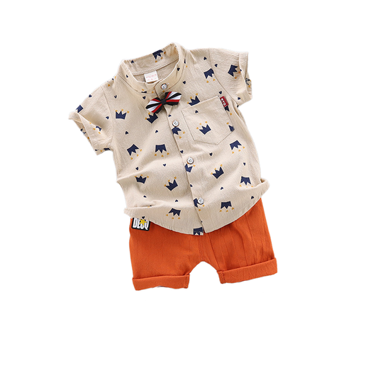 ملابس الأولاد ملابس صيفية بنمط جديد ملابس . Boys' clothing, new style summer clothes, children's