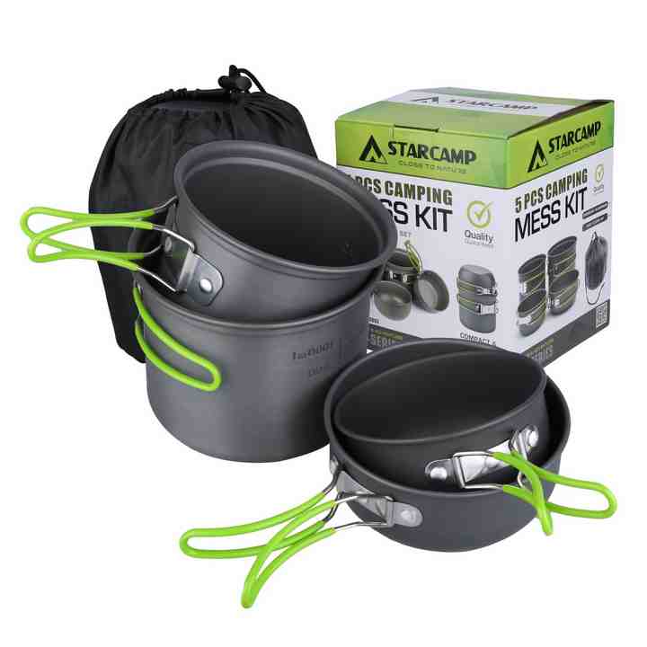 Outdoor Picnic Camping Cookware Mess-طقم أدوات طهي