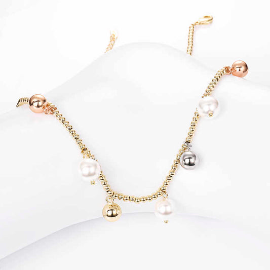 14k rose gold plated necklaceقلادة مطلية بالذهب الوردي عيار 14 قيراطًا