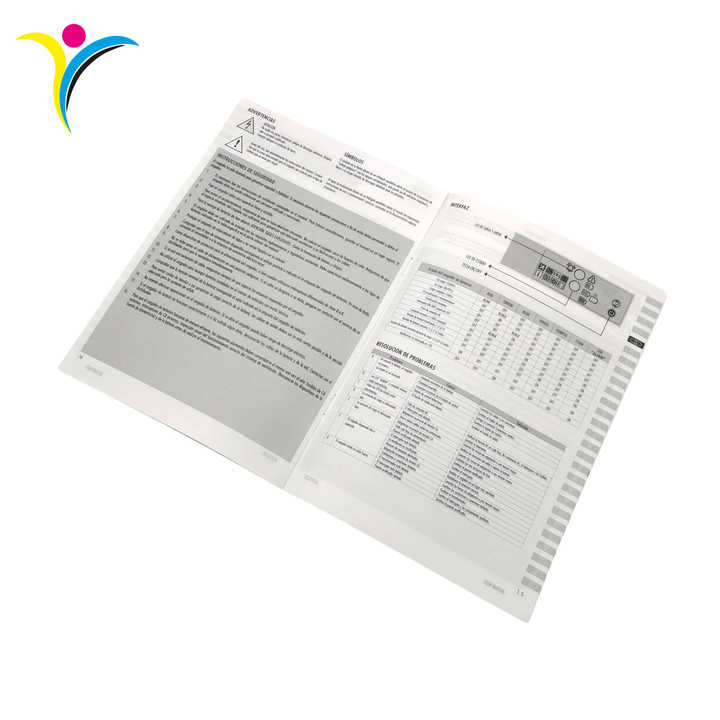 Printing Services Brochure Custom Product Brochure Hand Printing 