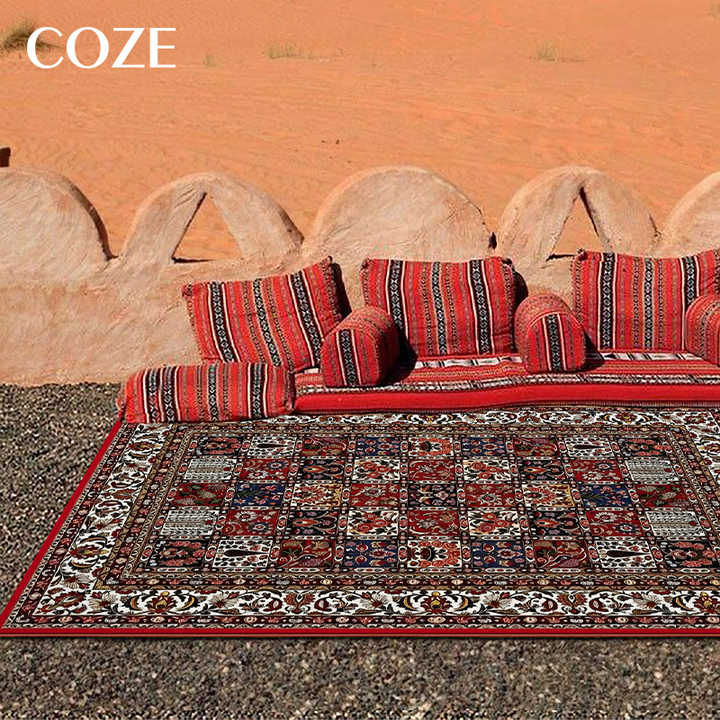 Bedroom Bedside Rug High-end Indoor Persian Rug Washable Anti-slip Study Antique Style Customization Carpet 