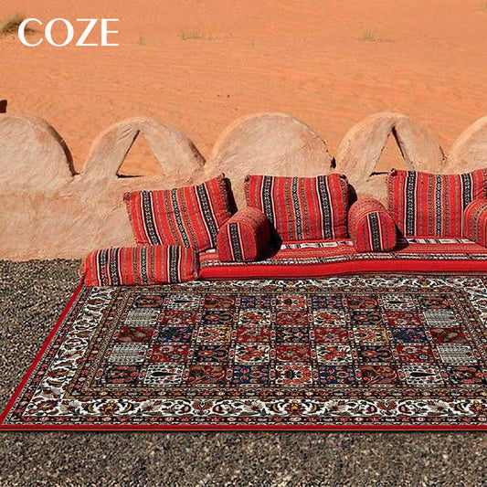 سجادة بغرفة النوم بجانب السرير بسجاد فارسي داخلي راقٍ قابل للغسل ومضاد للانزلاق دراسة نمط عتيق تخصيص السجاد Bedroom Bedside Rug High-end Indoor Persian Rug Washable Anti-slip Study Antique Style Customization Carpet