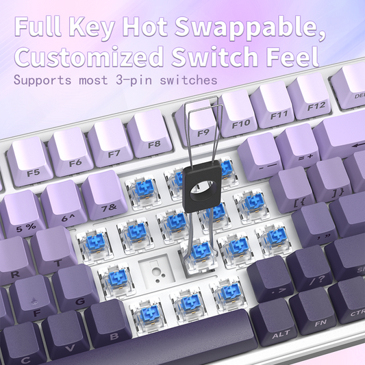 لوحة مفاتيح لاسلكية قابلة