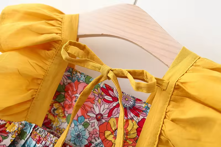 فساتين صيفية للأطفال في سن الحبو للفتيات  Summer Toddler Girls Dresses Korean Fashion