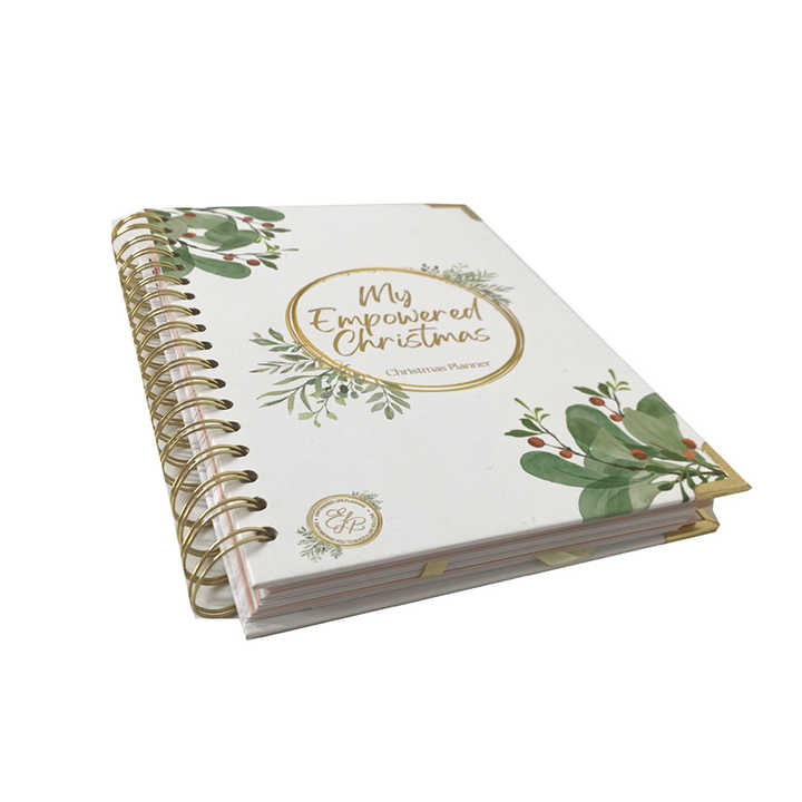 Custom Print Pretend Notebook, Wire-Bound Spiral Planner 