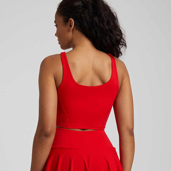 Soft Breathable Nude Feel Sports Bra, Outdoor Walking Shorts, Women's Sportswear, Fitness, Yoga, Gym 