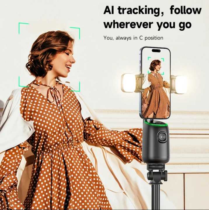 With AI intelligence face tracking, TikTok Live is our mobile stand. 