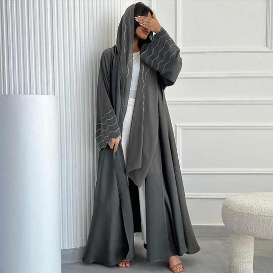 فستان عباية ملونة