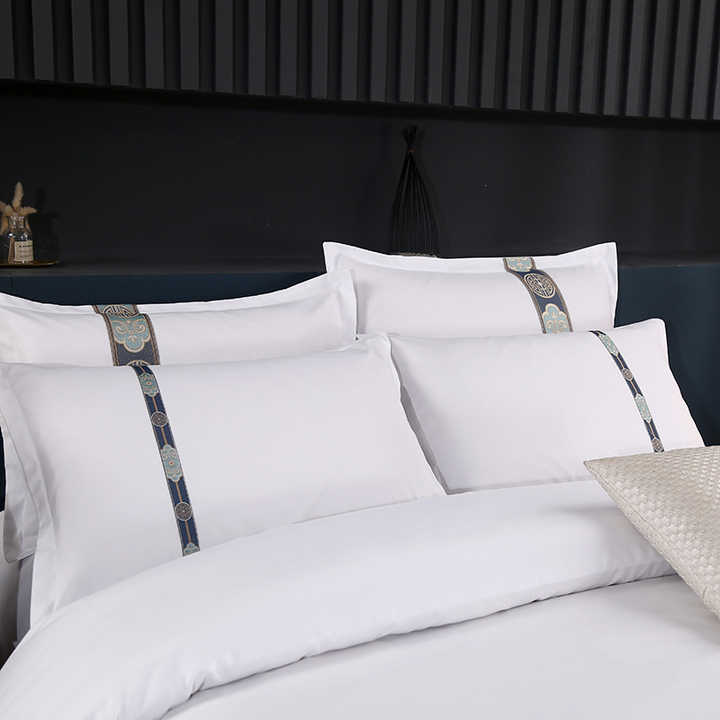 High Quality Hotel Cotton Custom Duvet Cover Set 60s 