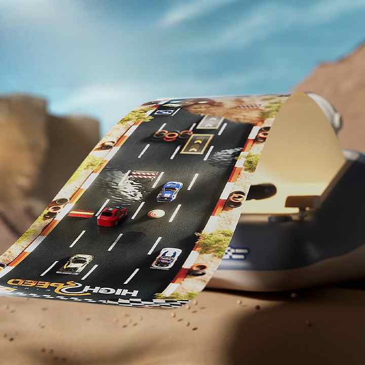 Entertainment games, children's racing game 