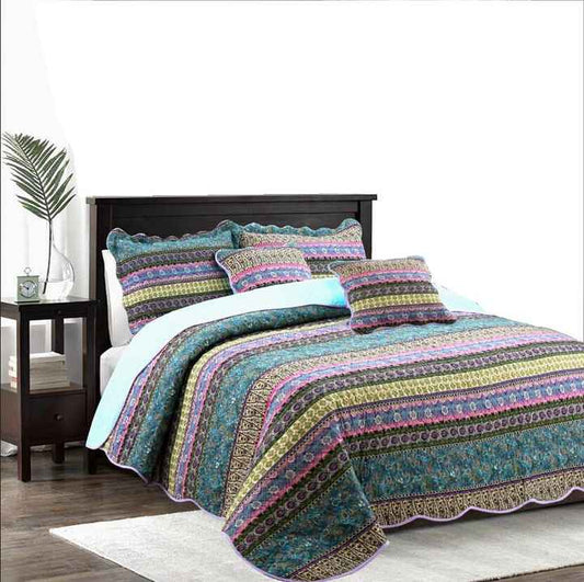 Huge Discounts on Ethnic Double Queen Cotton Bedspreads. 