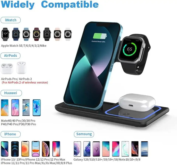 Wireless charging base . قاعدة شحن لاسلكية