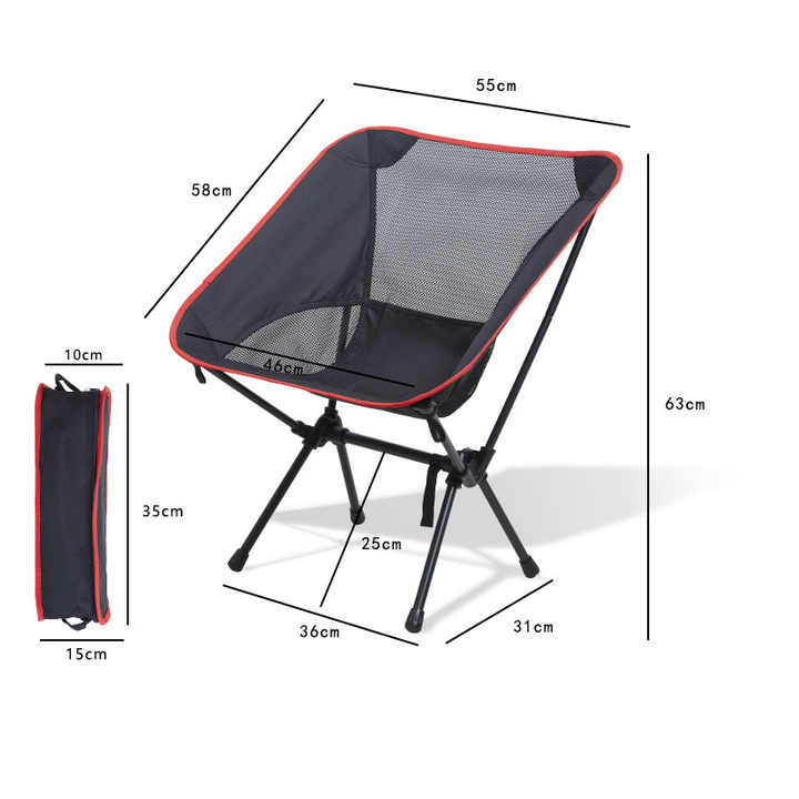 Hot Sale Lightweight Folding Moon Chair Portable 