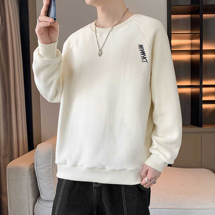 Men's Oversized Pullover -سويت شيرت