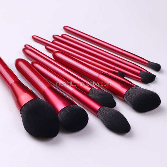 Cosmetic Brush Set مجموعة فرش مكياج احترافية فاخرة من 12 قطعة