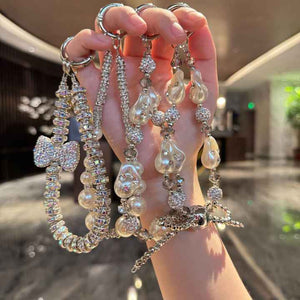 Luxury Rhinestone Keychain 