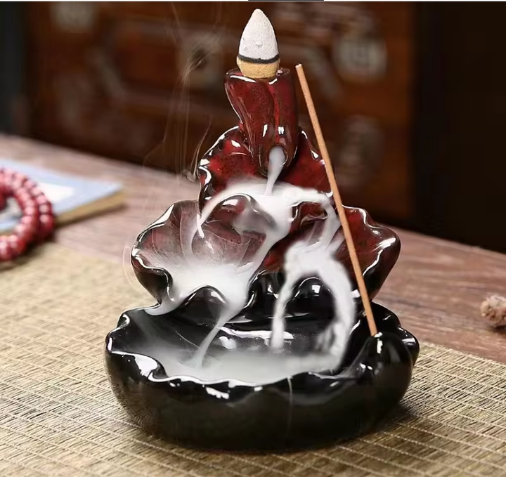 Home Decor Fountain Incense Holder