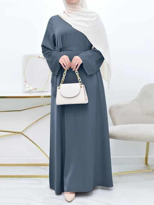 Plus Size Trending Muslim Dress Dubai-فستان إسلامي رائج