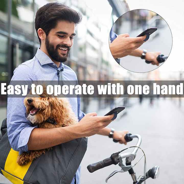 . حامل هاتف المحمول سيلكون مقبض