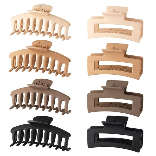 مشبك مخلب مستطيل للشعر - Clip for Curly Hair