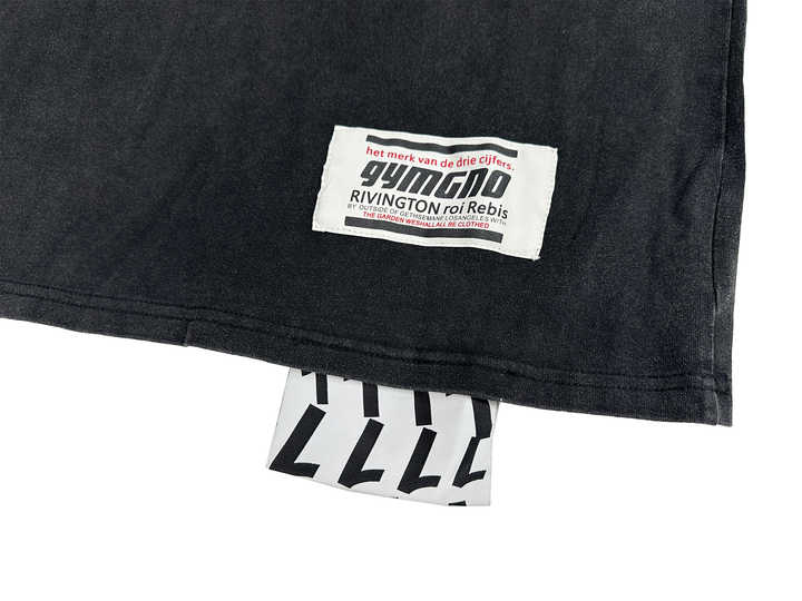 Men's black quality T-shirt 