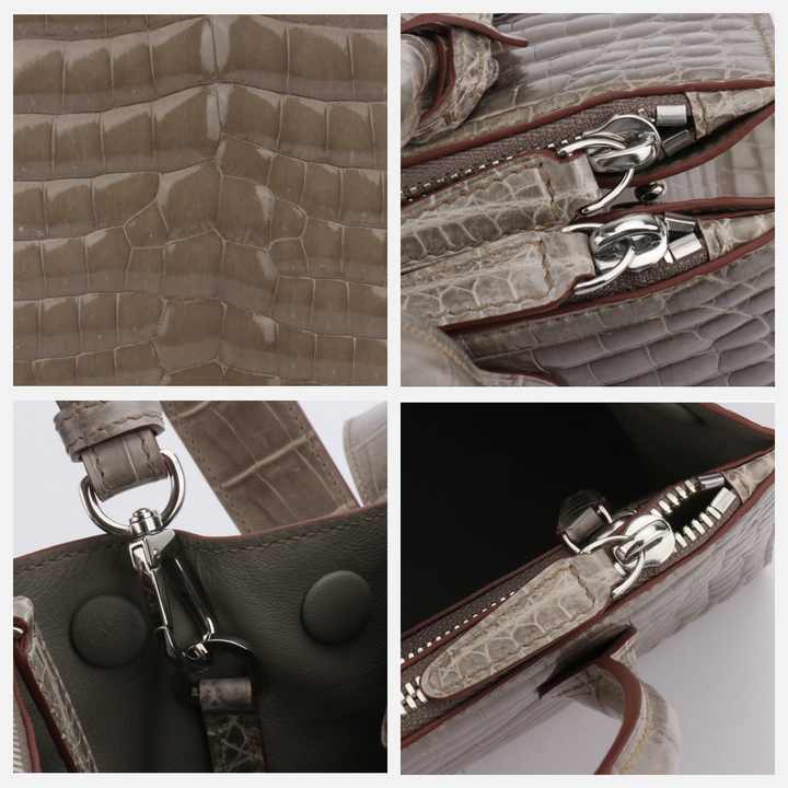 Designer Classic Genuine Alligator Crocodile Women's Handbags 