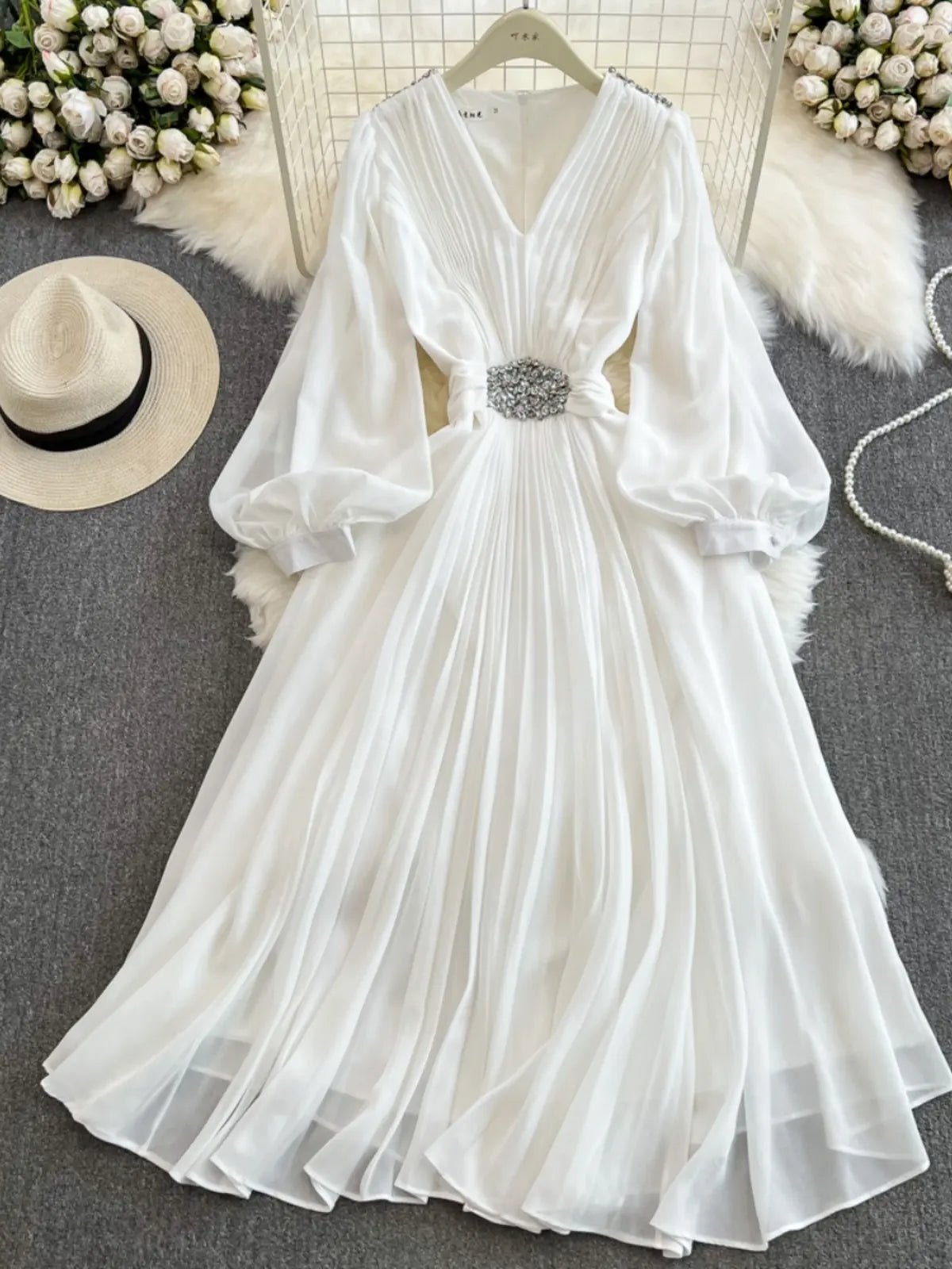 Women's dress for occasions and evening parties