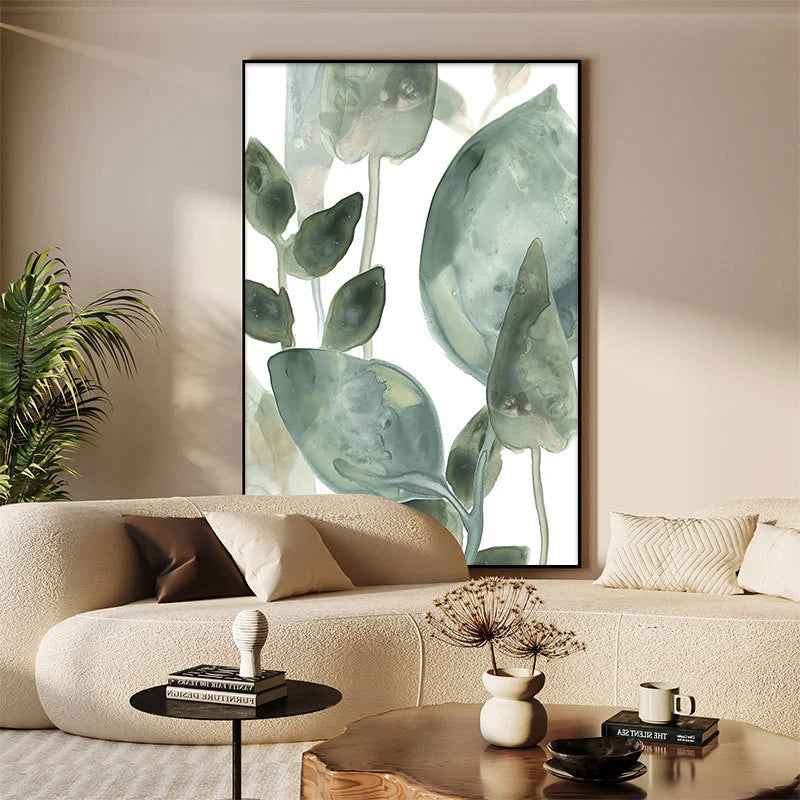 Green natural decor panel 
