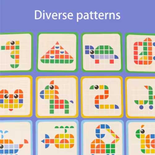 Educational games 3D puzzles 