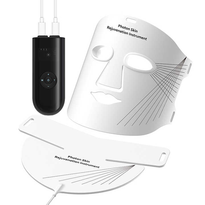 Facial Rejuvenation Led Face Mask - 2025 New Design Whitening Skin Care for Home Use,