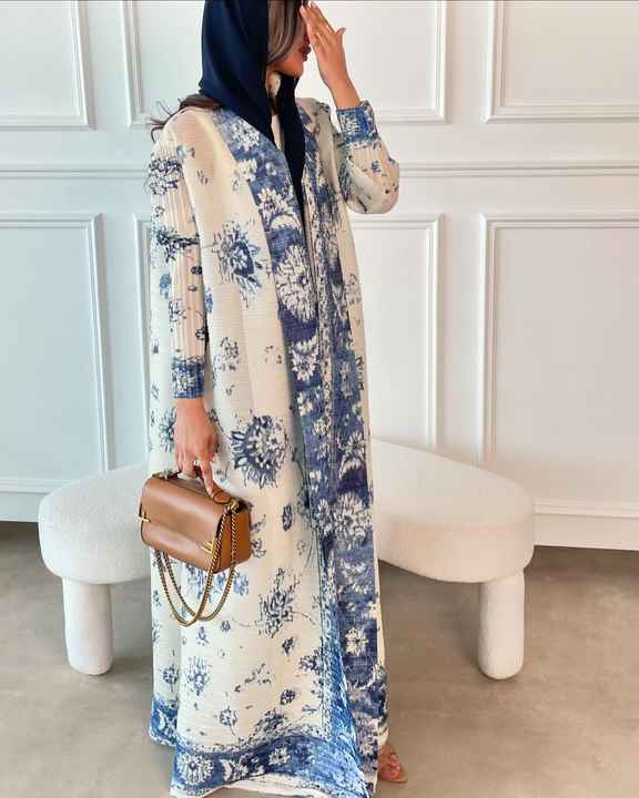 Colorful abaya 