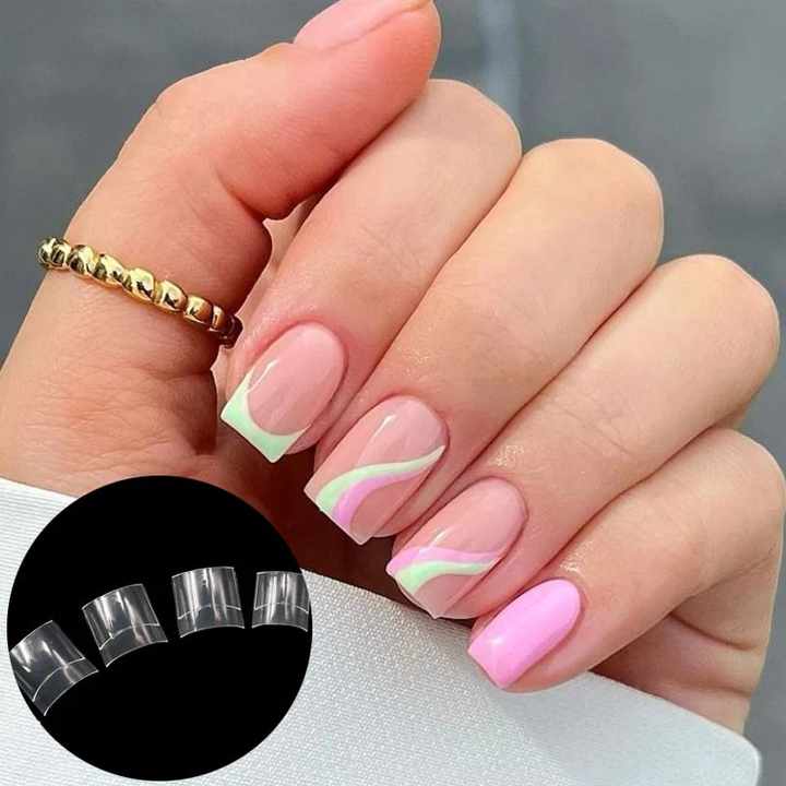 مسمار اصطناعي نصف أظافر Artificial Nail Half Fake Nails