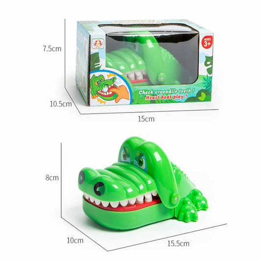 Entertainment games: Crocodile nail biting game 