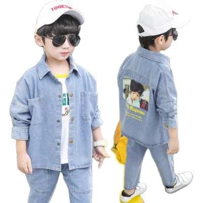 Summer Jeans for Boy Kids - Denim Clothing Set 